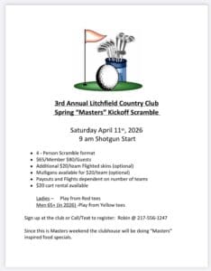 Spring Masters Kickoff Scramble